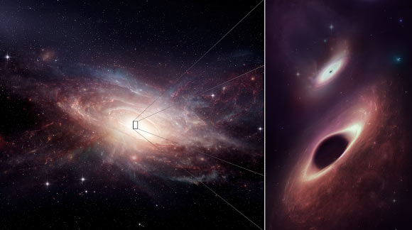 Black Hole Mergers have long intrigued astrophysicists, and new calculations now reveal that pairs of supermassive black holes can merge into a larger black hole. This groundbreaking research addresses the long-standing ‘final parsec problem’ by uncovering previously overlooked behaviors of dark matter particles that facilitate these cosmic collisions.