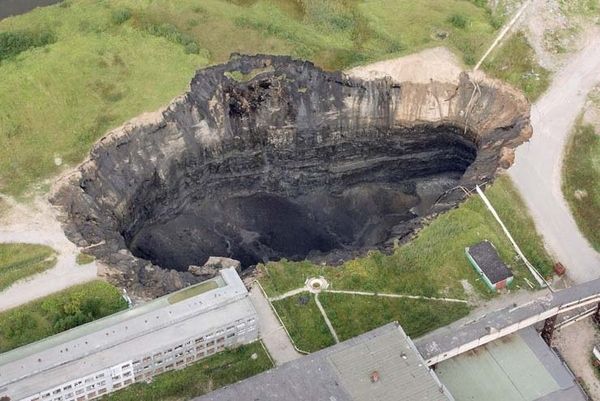 10 Of The Largest Sinkholes In The World