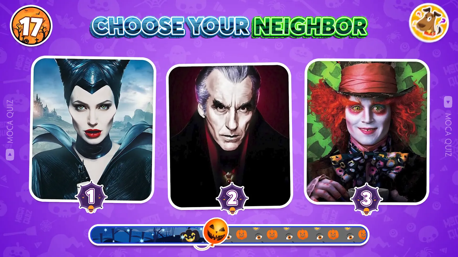 Choosing a neighbor for your Halloween house