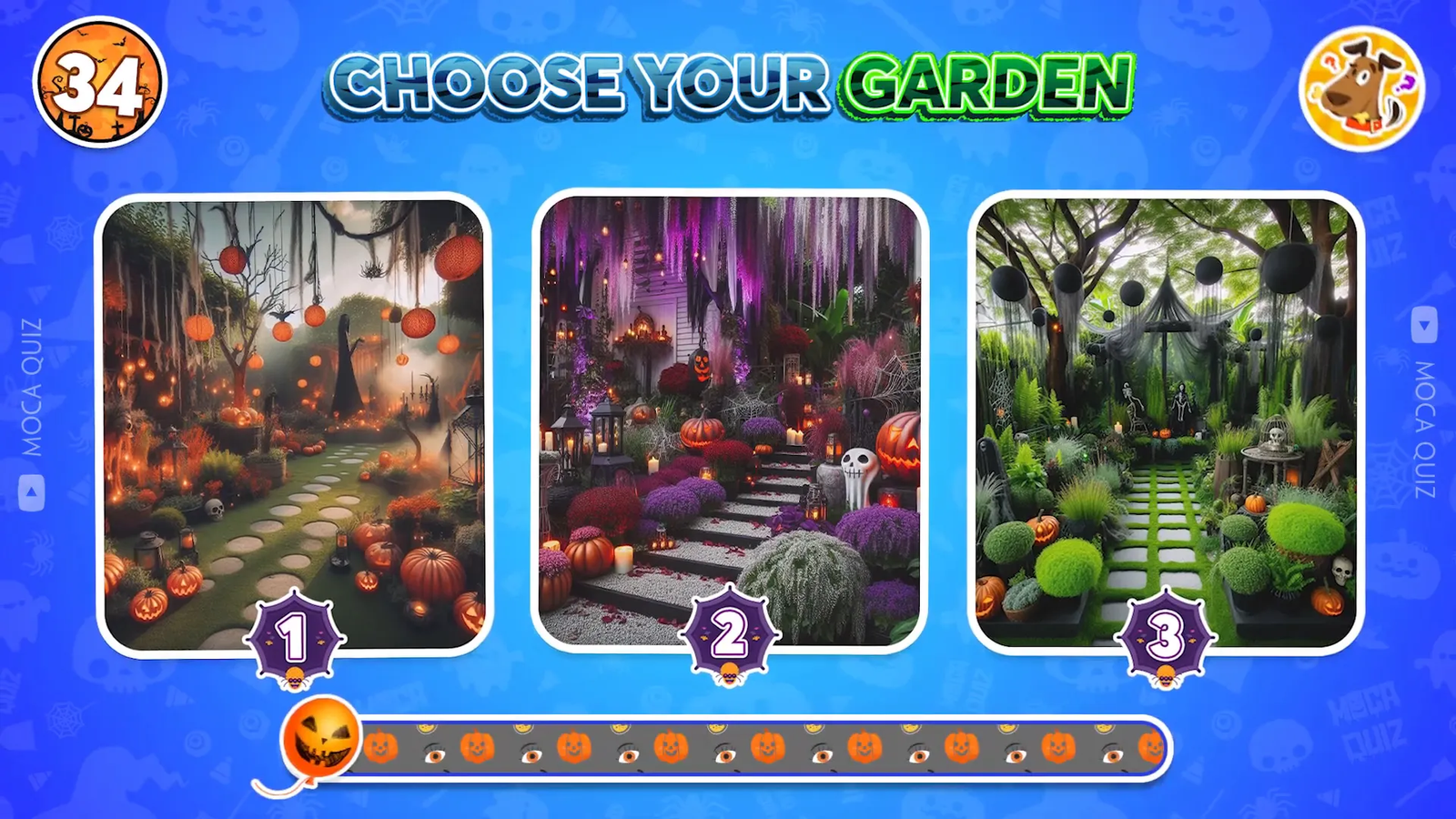 Choosing a haunted garden