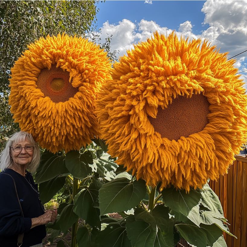 Teddy Bear Sunflower (Helianthus annuus 'Teddy Bear') adds vibrancy to your  garden - Pngland.com