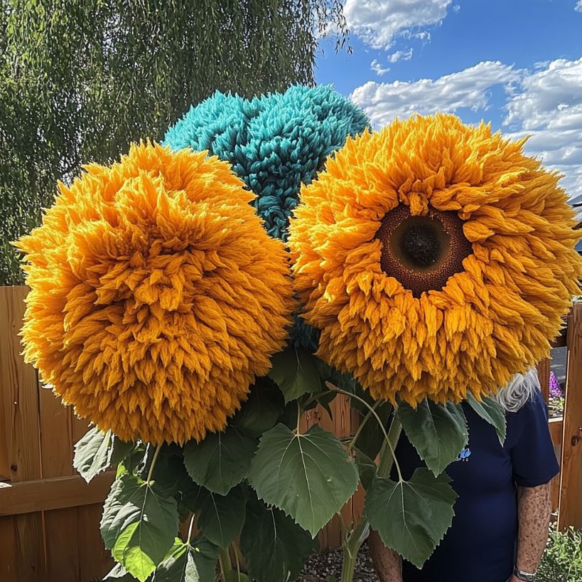 Growing Giant Teddy Bear Sunflowers: A Delightful Journey into the World of  Gardening - Pngland.com