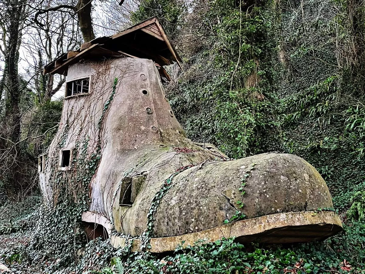 Old woman who lived in shoe nursery rhyme 'proved real' as boot house found  in UK woods - Daily Star