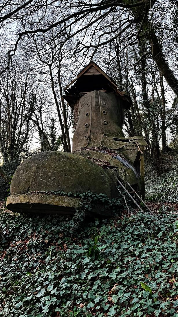 Old woman who lived in shoe nursery rhyme 'proved real' as boot house found  in UK woods - Paste text,images,html and share with anyone