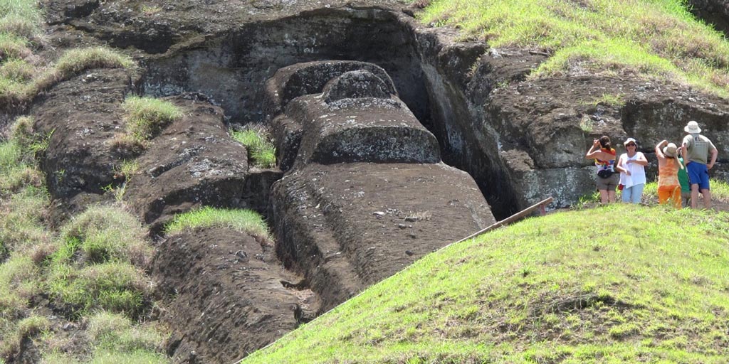 Easter Island's Famous Statues Have Bodies Underneath - Outdoor Revival