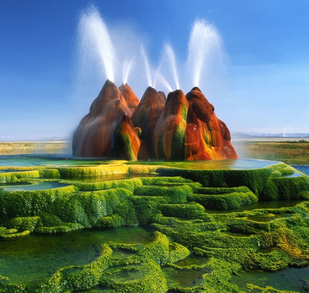 Fly Geyser: Nevada's Geothermal Marvel | Earth