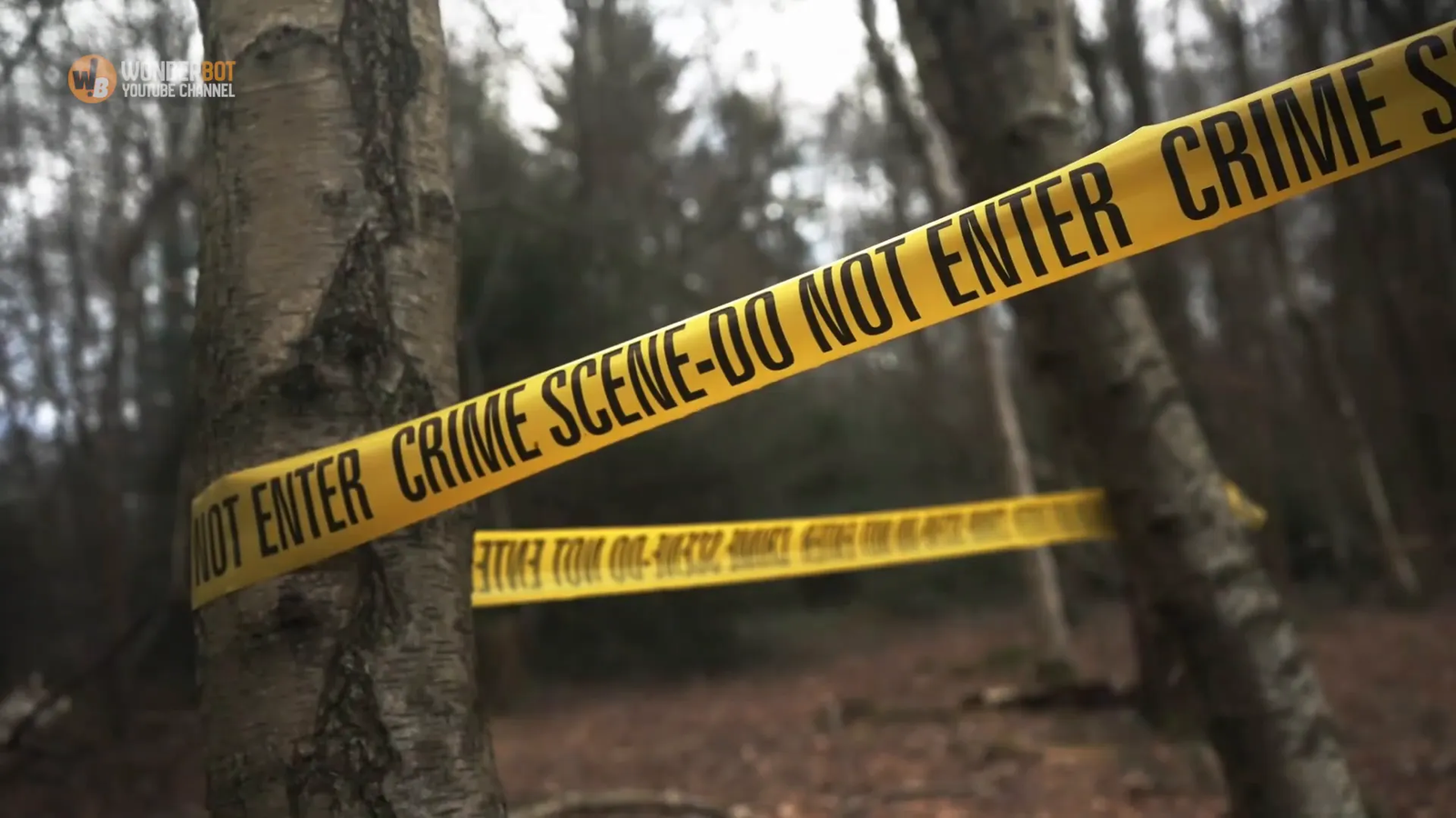 Authorities secure the area around the boulder